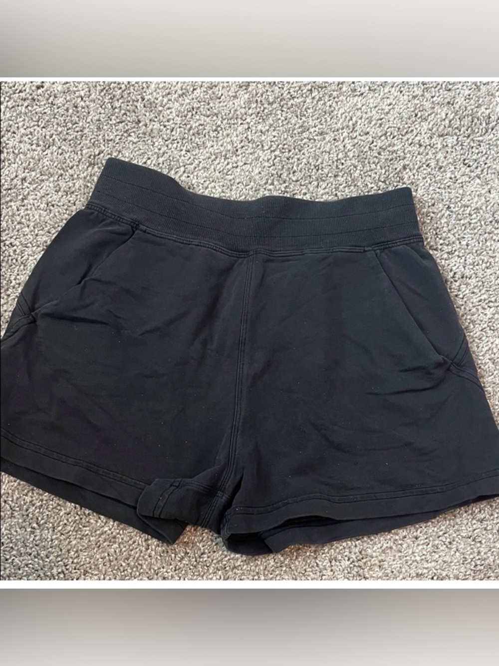 lululemon athletica Black Athletic Lounge Shorts